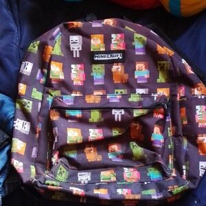 Minecraft Kids Backpack - Multicolor